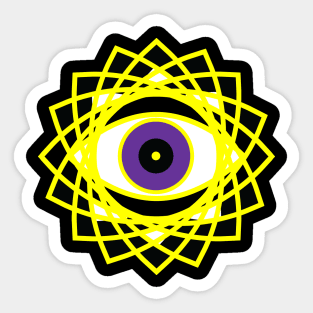 3rdEye Flower Sticker